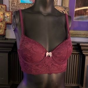 Body by Victoria Demi Bustier Lace Bra